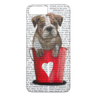 Bulldog Bucket Of Love Röd