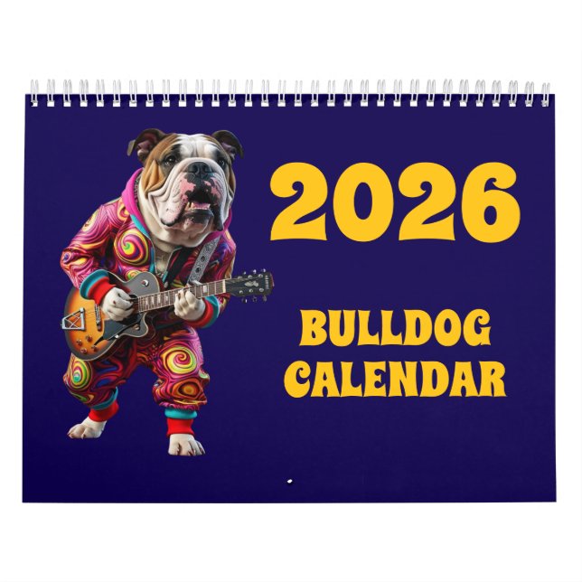 Bulldog Calendar Kalender (Omslag)