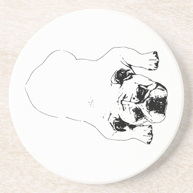 Bulldog Cheer Bordduk Underlägg (Framsidan)