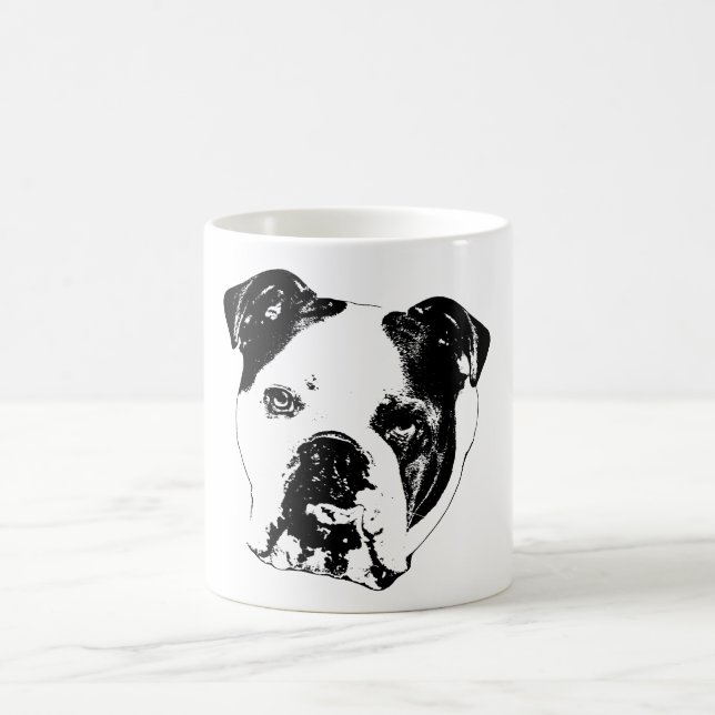 Bulldog Close Helgdag Mugg (Center)