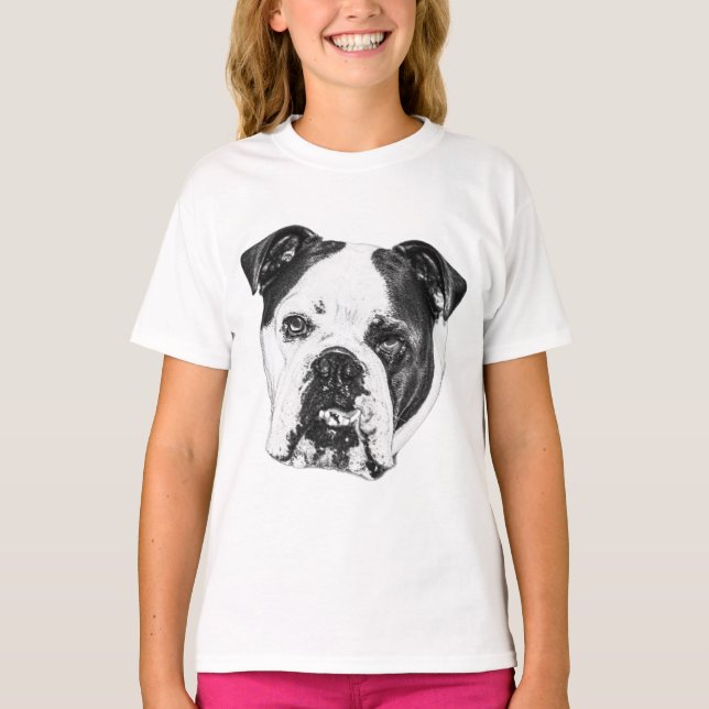 Bulldog Close Tee (Framsida)