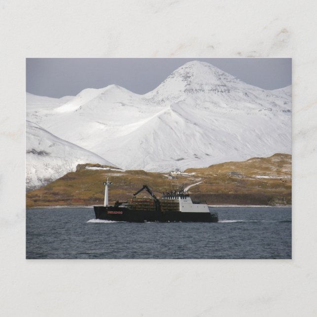 Bulldog, Crab Boat in Dutch Harbor, Alaska Vykort (Framsida)