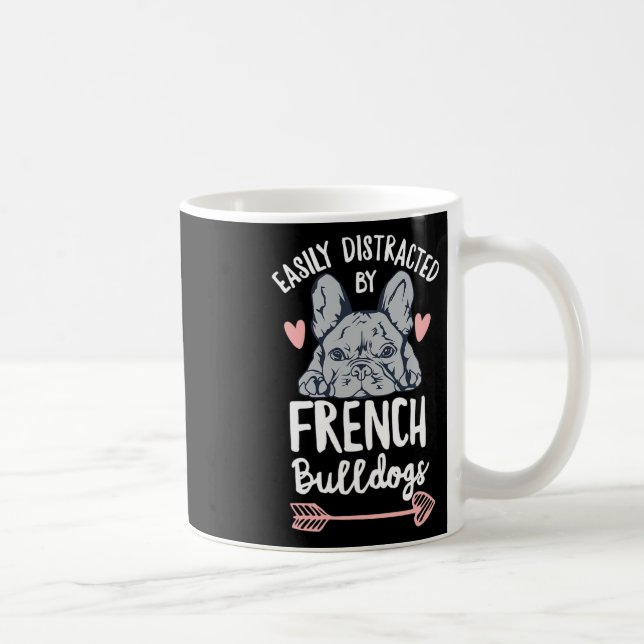 Bulldog-design för en franchägare kaffemugg (Höger)