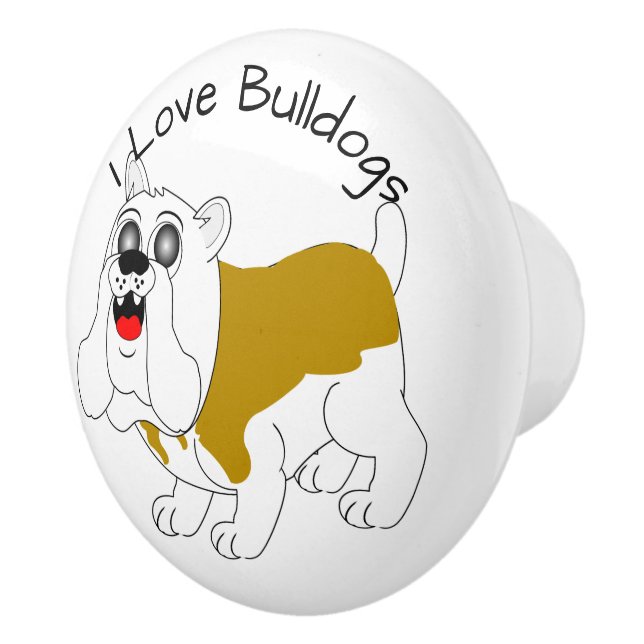 Bulldog Design Knopp (Höger)
