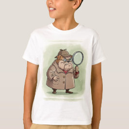 Bulldog-detektiv av Natasha Us T Shirt