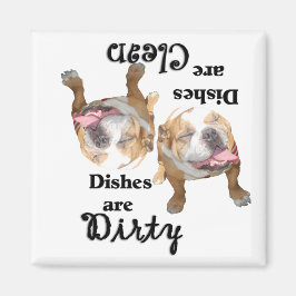Bulldog Dishwasher Magnet
