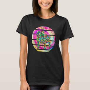 Bulldog Dot Day Tie Dye Hund Kvinnor Pojkar Barn T Shirt
