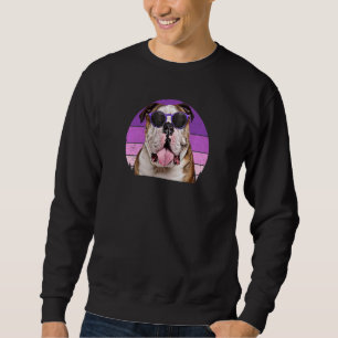 Bulldog English Bulldog Hundägare För barn Women Lång Ärmad Tröja