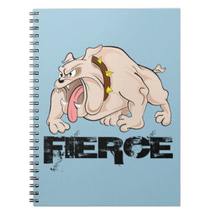 Bulldog Fierce Anteckningsbok