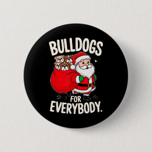 Bulldog för alla, för tomten 1 knapp