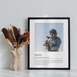 Bulldog för bästa Hund Pappa någonsin i Fransken P Poster