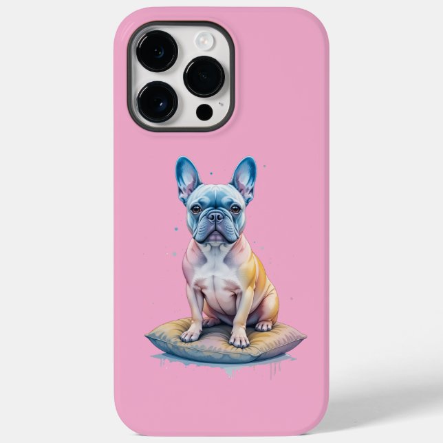 Bulldog Francés Colorido y Artístico  (Baksida)