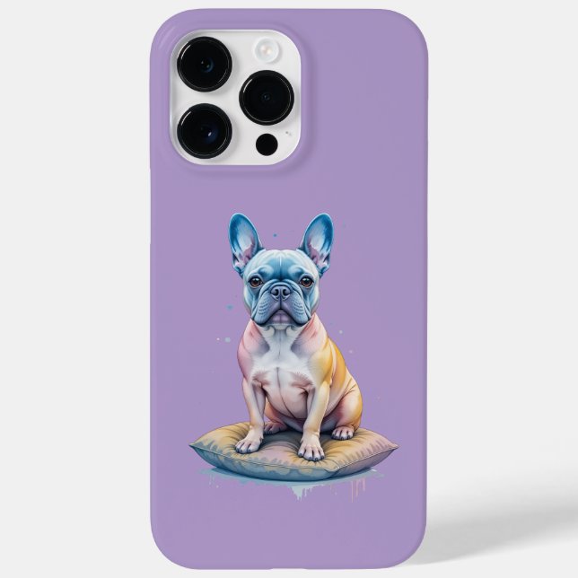 Bulldog Francés Colorido y Artístico  (Baksida)