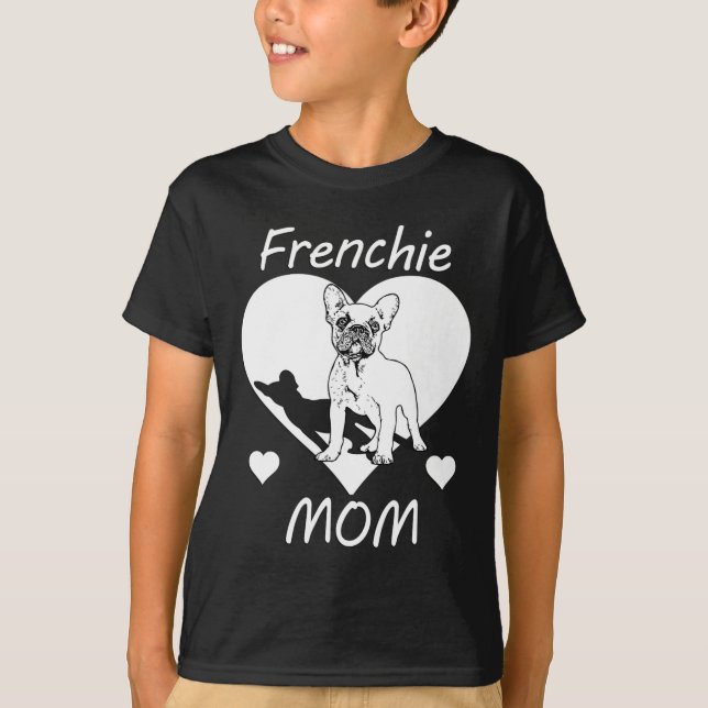 Bulldog Frenchie 1 T Shirt (Framsida)