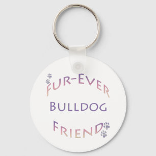 Bulldog Furever Nyckelring