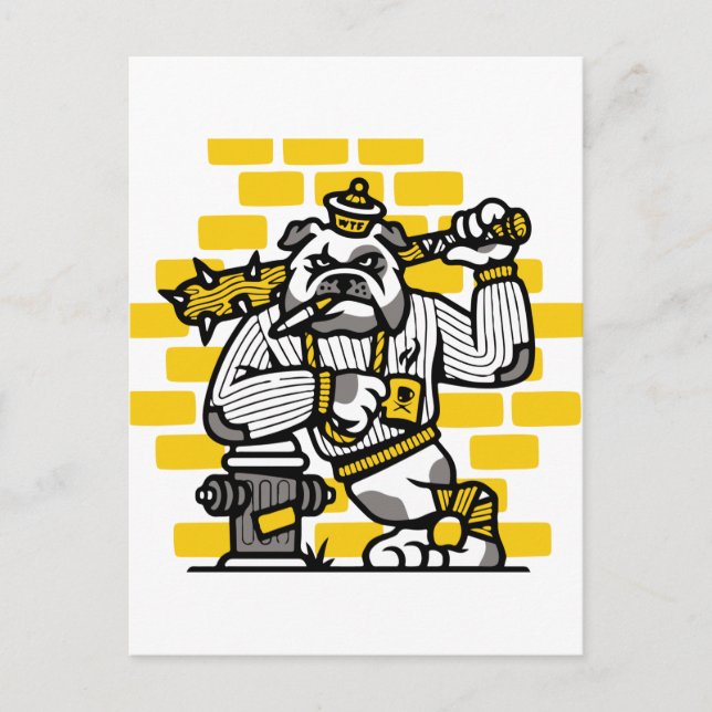 Bulldog Gang Vykort (Framsida)