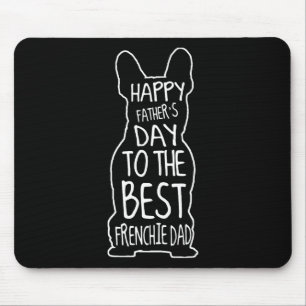 Bulldog Gift for Älskare Lycklig Fars dag Frenchie Musmatta
