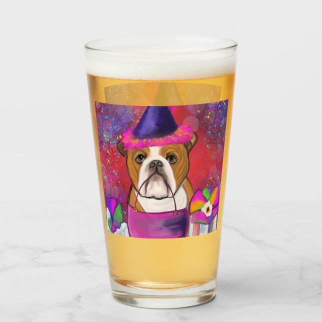 Bulldog       glaskopp (Framsida fylld)