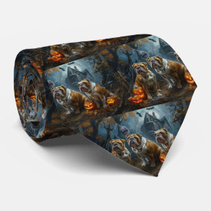 Bulldog Halloween Natt Hund Delight Slips