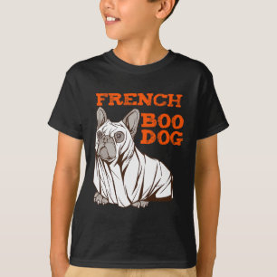 Bulldog Halloween Roligt Halloween Costume Boo Hun T Shirt