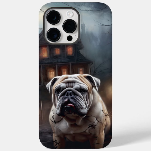 Bulldog Halloween Scary (Baksida)