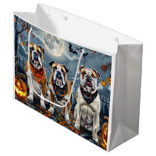 Bulldog Halloween Spooky