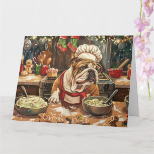Bulldog Holiday Baking: Festiv jul Kort