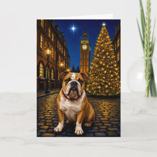 Bulldog Holiday Helgkort