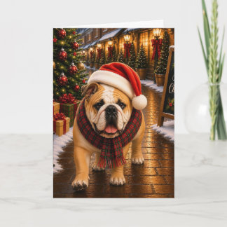 Bulldog Holiday Helgkort
