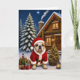 Bulldog Holiday Helgkort