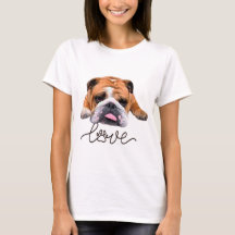 Bulldog,illustration T-Shirt