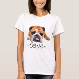 Bulldog,illustration T-Shirt