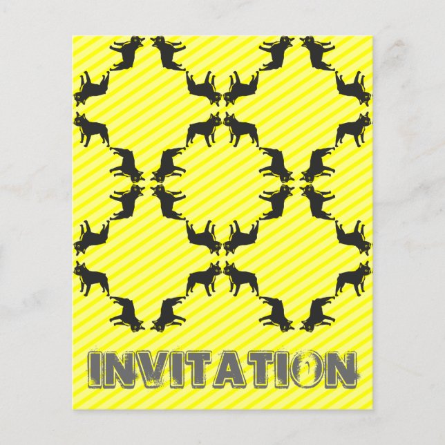 Bulldog Invitationer (Framsida)