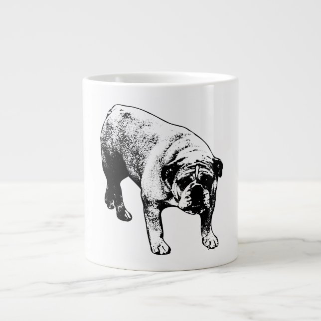 Bulldog Jul Brew Jumbo Mugg (Framsidan)