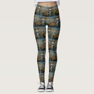 Bulldog Jul Festive Voyage Leggings