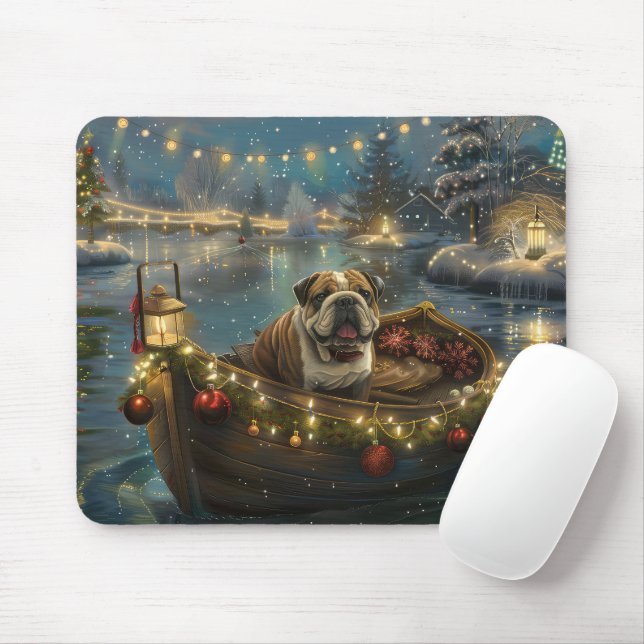 Bulldog Jul Festive Voyage Musmatta (Med mus)