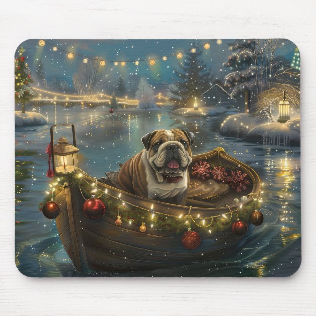 Bulldog Jul Festive Voyage Musmatta (Framsidan)