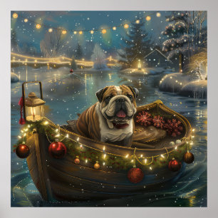 Bulldog Jul Festive Voyage Poster