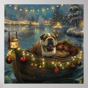 Bulldog Jul Festive Voyage Poster