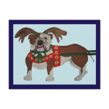Bulldog Julbock