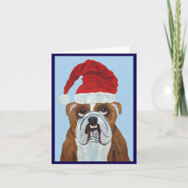 Bulldog Jultomten Inbjudan