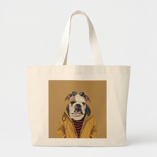 Bulldog Jumbo Tygkasse (Framsidan)