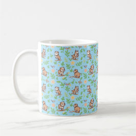 Bulldog Kaffemugge Glädjande Vårblomma Hund Gåva Kaffemugg