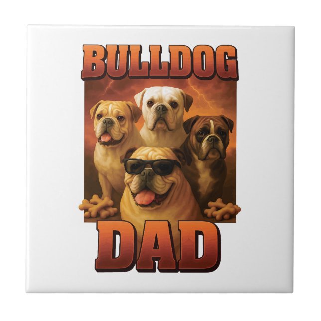 Bulldog Kopiera Kakelplatta (Framsidan)