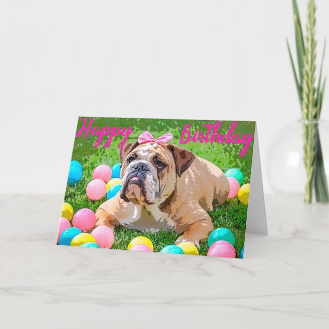 Bulldog Kort (Framsida)