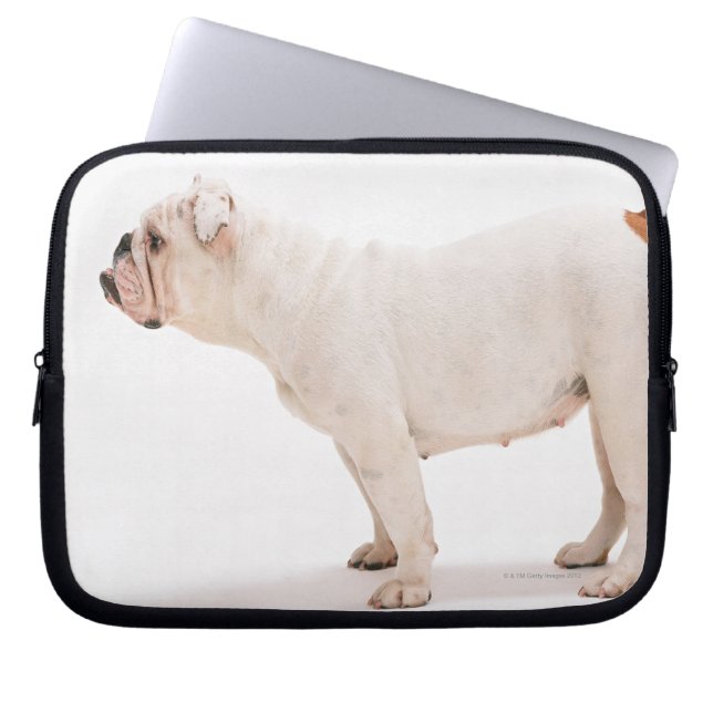 Bulldog Laptop Sleeve (Framsidan)