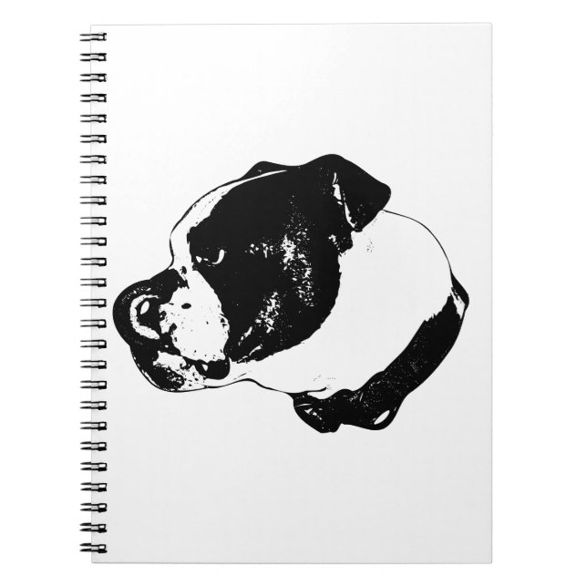 Bulldog Lick Notes Anteckningsbok (Framsidan)