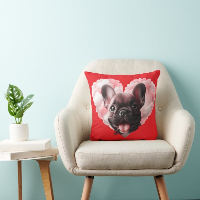 Bulldog Love Kudde (Stol)