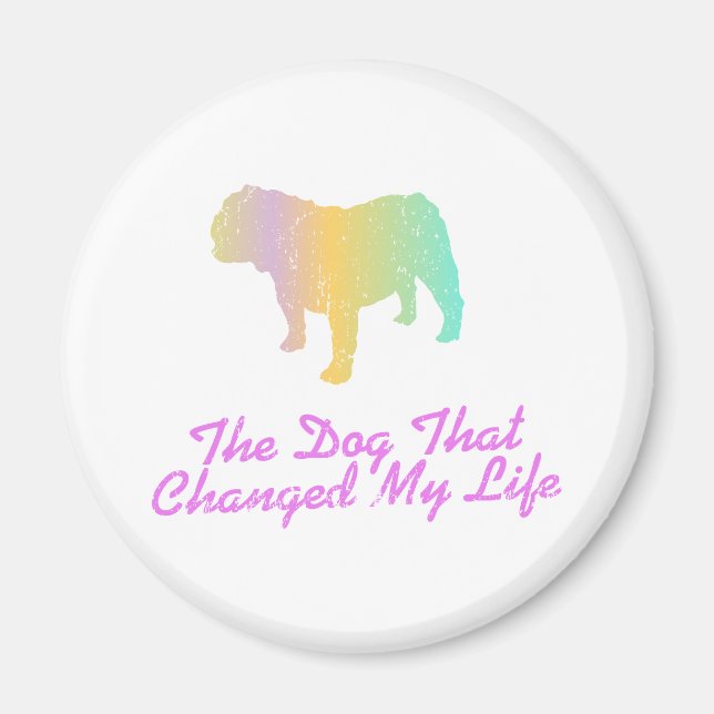Bulldog Magnet (Framsidan)