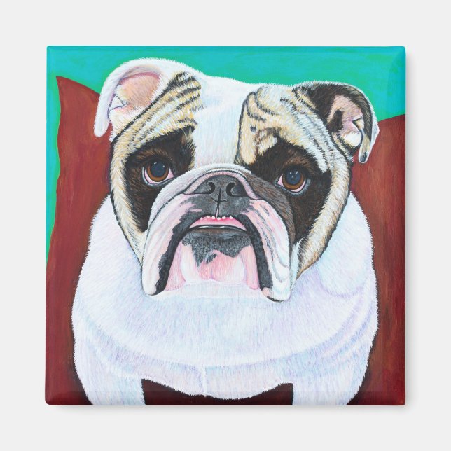 Bulldog Magnet (Framsidan)